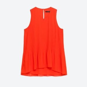 Zara sleeveless medium top